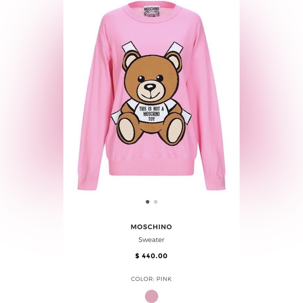 Moschino toy sweater